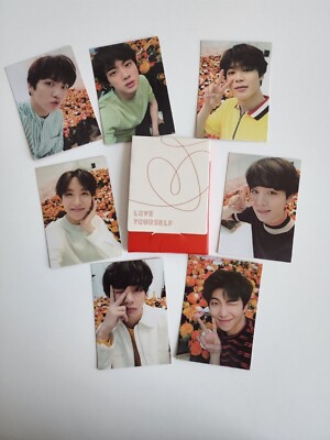 BTS Mini Photo card set Love Yourself World Tour X (COPY REPRINT