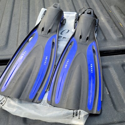 Oceanic Viper Dive Fins - Blue - Size Small - Used Excellent Condition