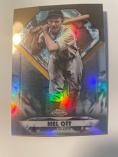 2022 Chrome Update Diamond Greats Die Cuts #DGC-65 Mel Ott - New York Giants 03