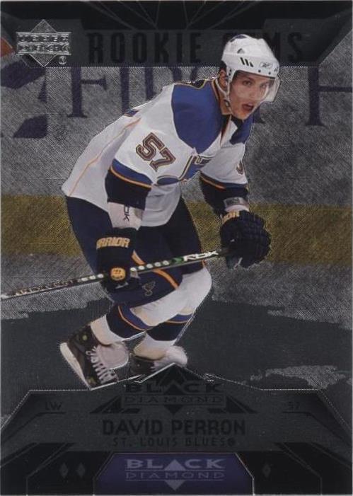 2007-08 Upper Deck Black Diamond - David Perron #163 - 1 of 1