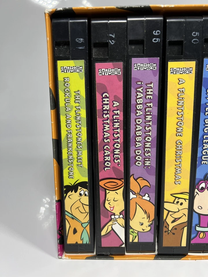 1999 Cartoon Network The Flintstones VHS Box Set - Rare Contest Promo Item - Image 2 of 4