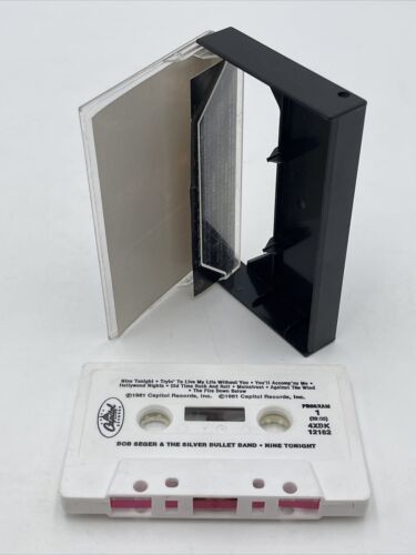 Bob Seger The Silver Bulllet Band Nine Tonight Cassette 1981 - Picture 4 of 5