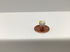 Hello Kitty Figure Tiny Very Small Mini Micro Less Then 1cm HTF Rare