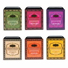 Kamasutra The Weekender Tin | Oil Candle Aphrodisiac Massage Erotic Gift Set