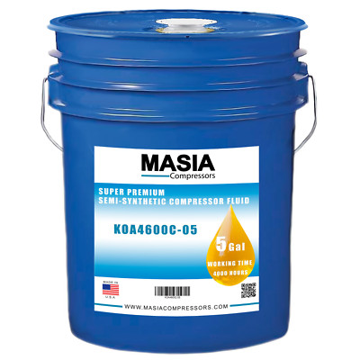 Pro Tec Doosan Lubricant 36899698 for Portable Compressors - 4000 Hours - 5-gal