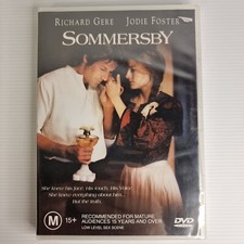 Sommersby DVD, 1993, PAL Region 4, Richard Gere, Jodie Foster, Brand New Sealed