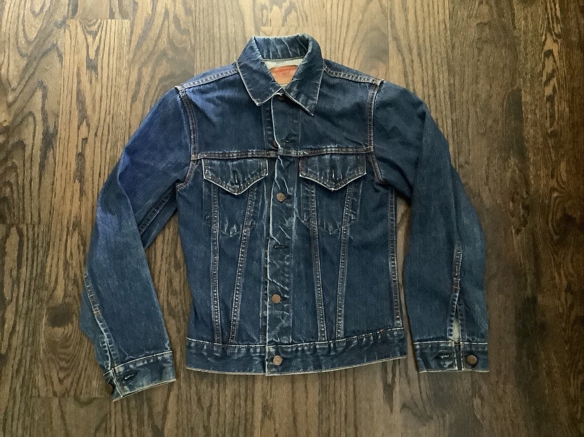 Vintage 1960's Levi's Big E Type 3 Denim Trucker Jacket Vintage 1960's Levi's Big E Type 3 Denim Trucker Jacket