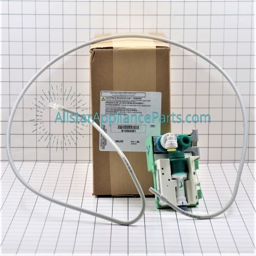 Whirlpool Ice Machine Water Inlet Valve W10585391 eBay
