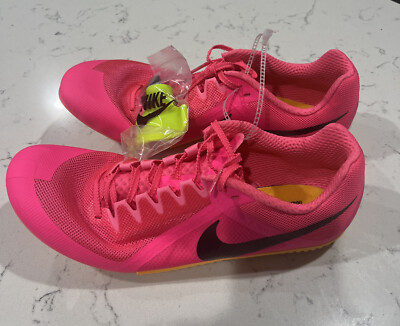 Men's Nike Zoom Rival Multi Pink Track Spikes DC8749-600 Size