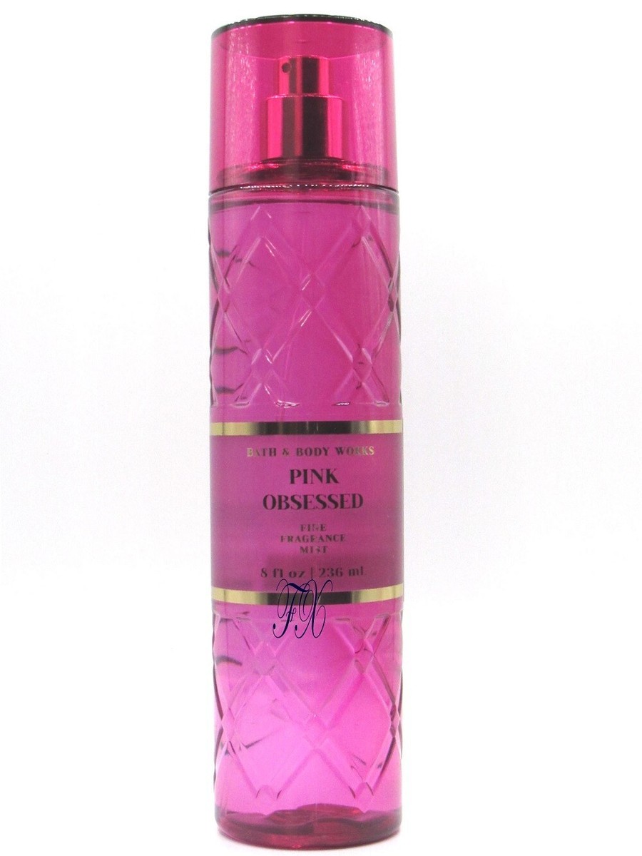 BATH & BODY WORKS PINK OBSESSED FRAGRANCE MIST BODY SPRAY 8 FL OZ