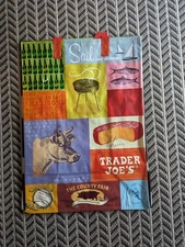 1 Wisconsin - Trader Joe's Reusable Shopping Tote Bag 6 Gallon NWT