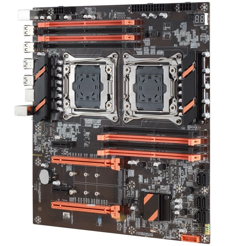 X99 Motherboard Set Dual CPU with E5 2680 V4 64GB DDR4 Ram 2400mhz M.2 Combo - Image 2 of 4