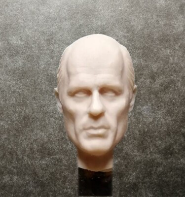 283 ED HARRIS -  inspired custom HEAD SCULPT RESIN CASTING mini head