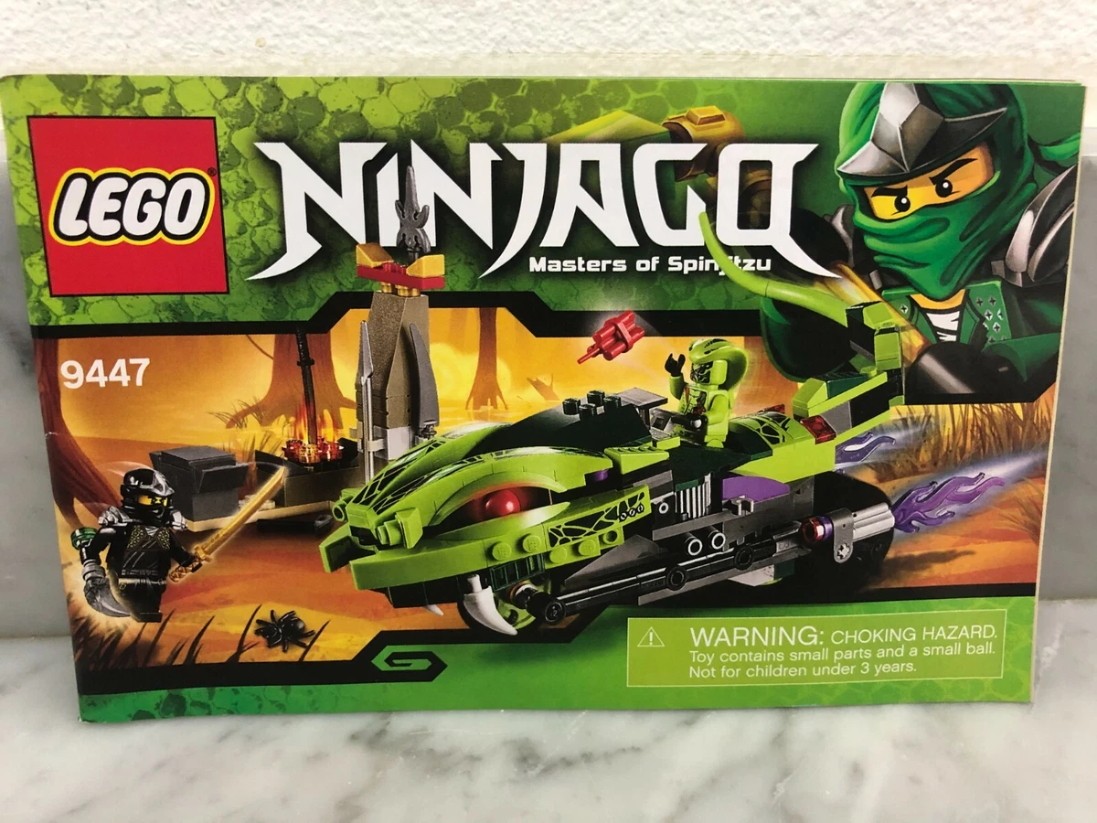 LEGO Ninjago 9447 Set of Instruction Book Manuals ONLY eBay