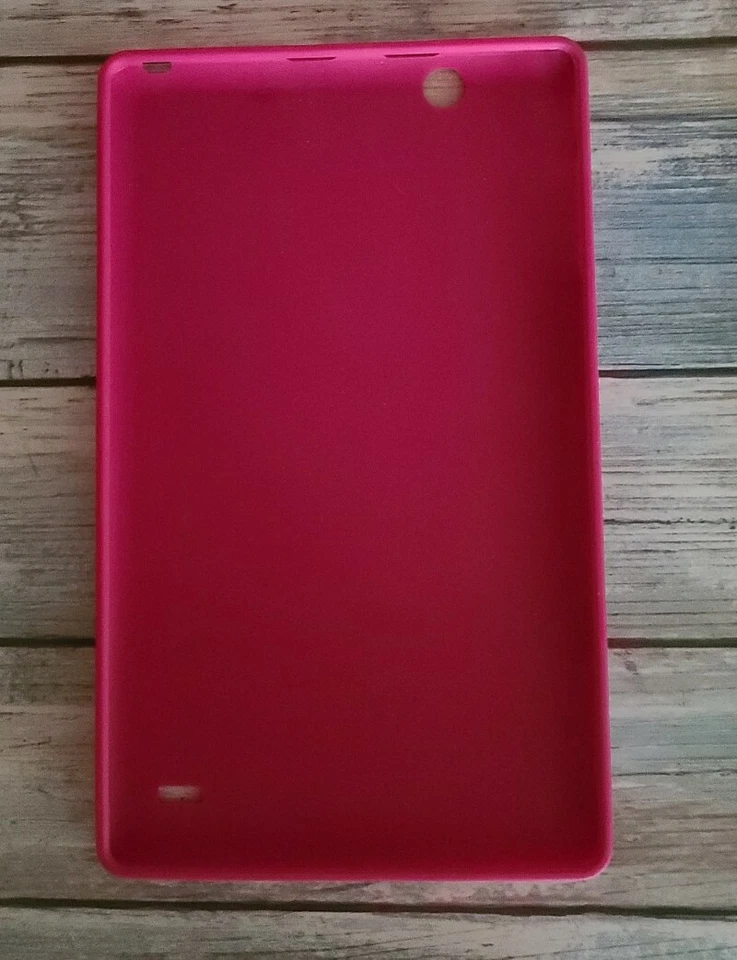 Marca ONN™ ~ Funda protectora de gel para Nextbook ARES ~ 8A ~ Rosa Foto 3 de 4