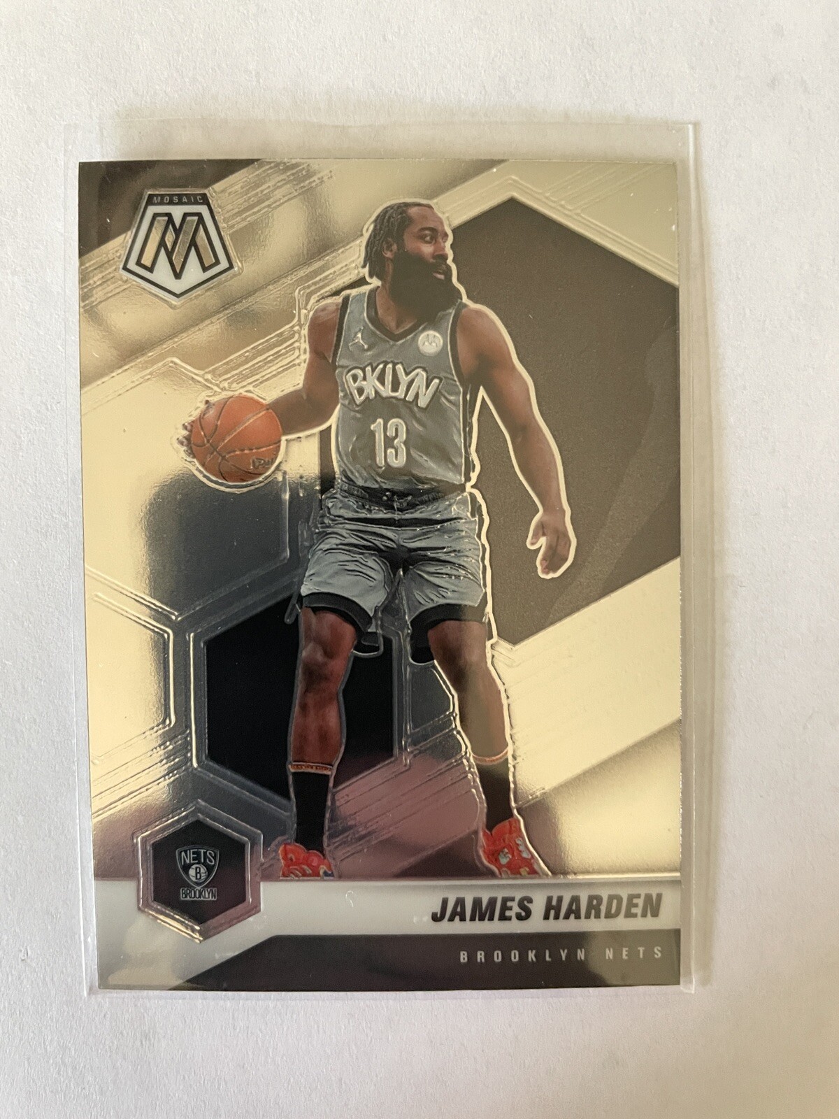 2020-21 Panini Mosaic James Harden #173 Nets/76ers