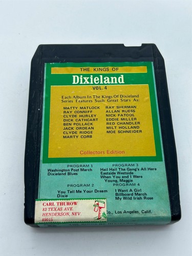 8 Track - The Kings of Dixieland Vol 4