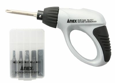 ANEX / ''NEJIPITA'' GRIP RATCHET DRIVER / 431-S