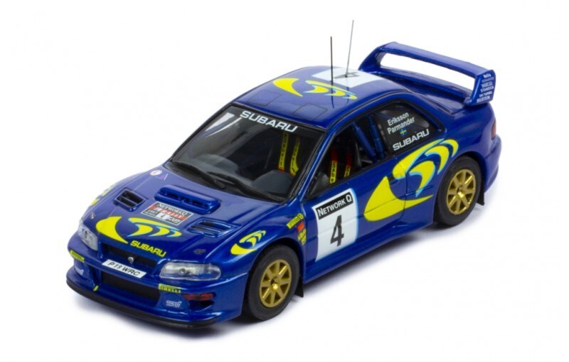 1/43 Subaru Impreza S5 WRC SWRT   Network Q Rally (GB) 1997 #4 K.Eriksson
