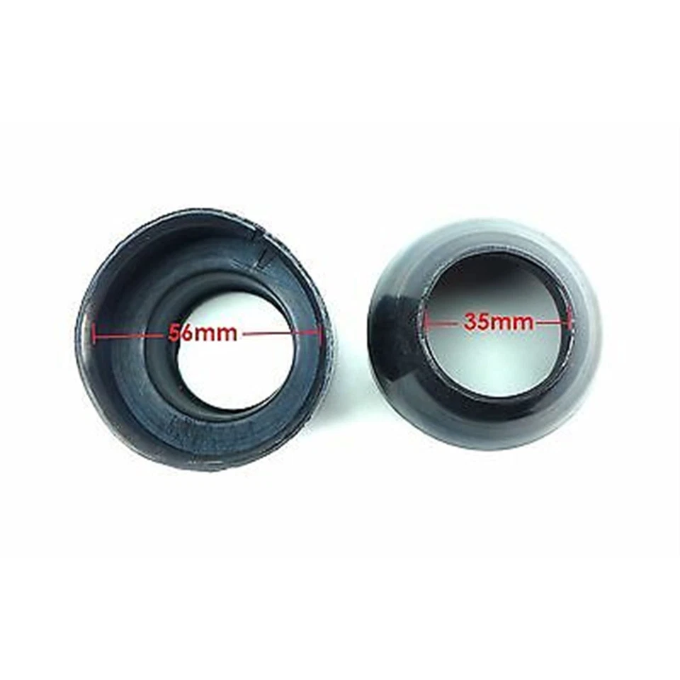 Par de 2 protectores antipolvo para horquilla FastMoto para Kawasaki H1, H2, Z1, KH500 06-94020 Foto 3 de 4