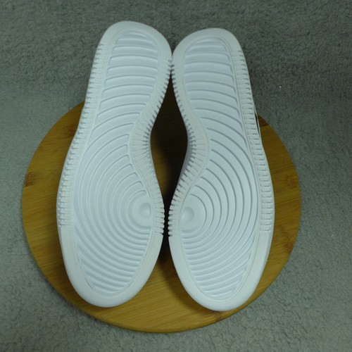 Nike Court Vision Alta LTR Blanco y Negro Zapatos Mujer Talla 9.5 Zapatos DM0113-002 - Imagen 8 de 10