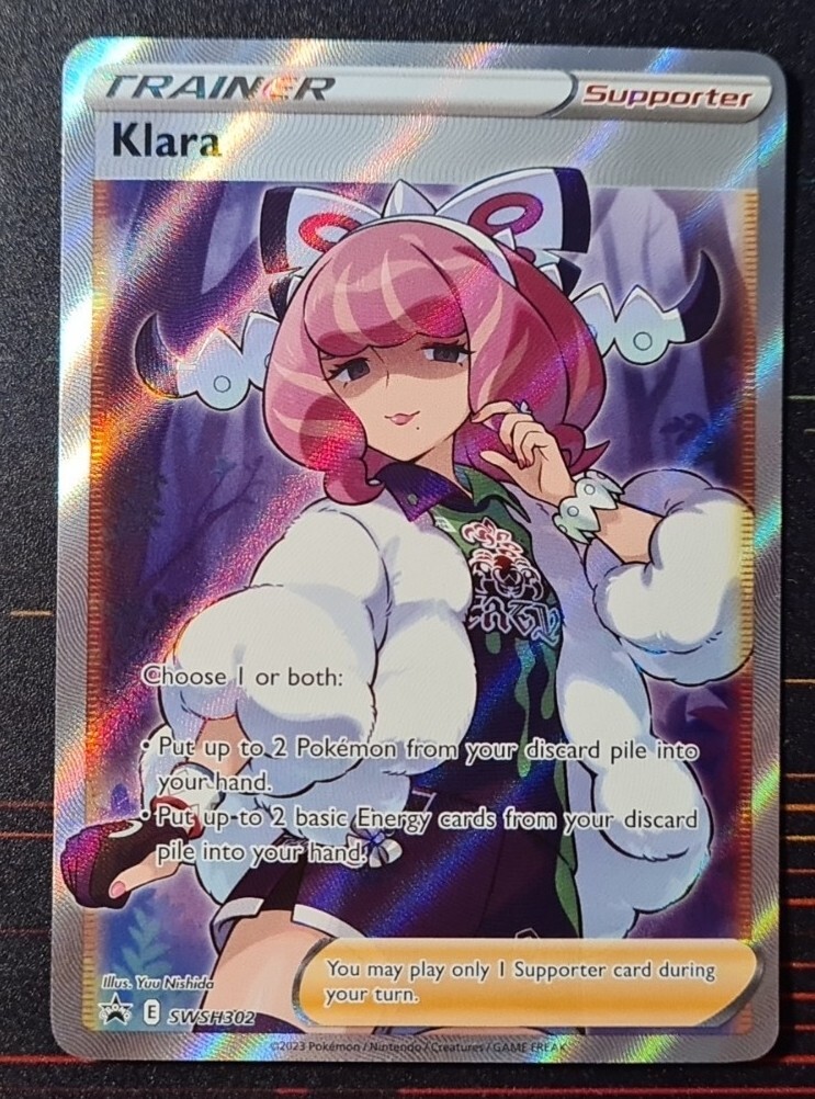 ★PSA10★【英語版/Klara/クララ/SR/プロモ】SWSH302 ☆PSA10☆【英語版/Klara/クララ/SR/プロモ】SWSH302 - メルカリ