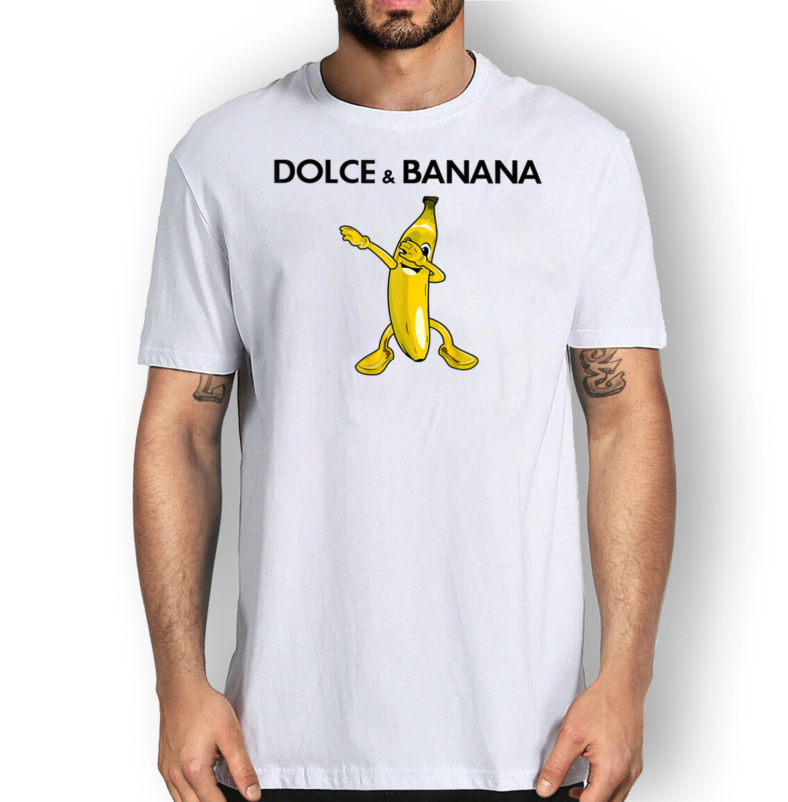 Dolce Banana Funny T shirt Banana Dabbing Graphic Tee Fruit Banana Sarcastic Tee