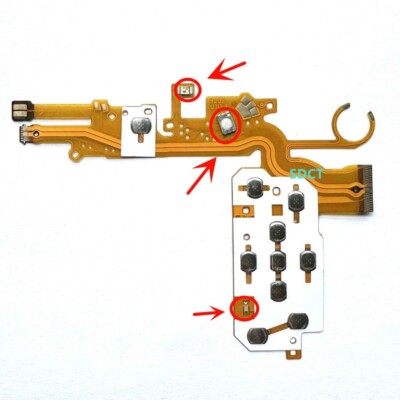 NEW For Canon IXUS160 IXUS175 Improved Keyboard Button Function Key Flex Cable