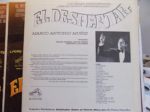 Mexico's Great MARCO ANTONIO MUÑIZ El Despertar RCA VICTOR LP up to NM-* - Picture 2 of 2