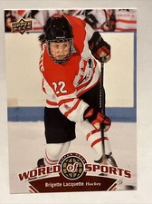 2010 Upper Deck World of Sports Brigette Lacquette #172