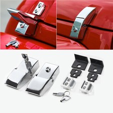 Hood Latches Steel Hood Lock Catch Latches For 07-17 Jeep Wrangler Jk Jl Chrome