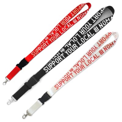 Hells Angels Schlüsselband Karabiner Nomads 81 Support Berlin Lanyard 3Farben