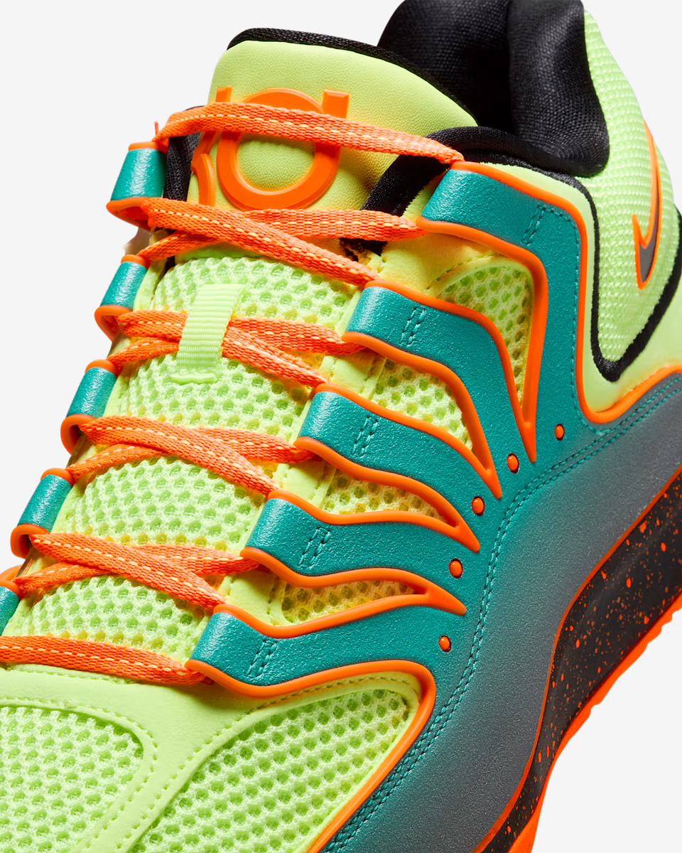 New Nike KD 18 EP Basketball Shoes - Clear Jade/ Liquid Lime