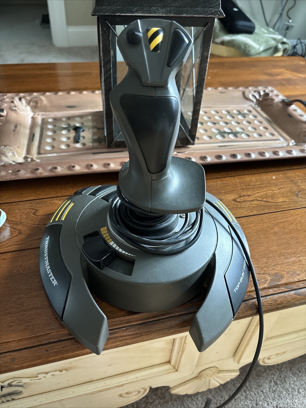 Top Gun Controller Thrustmaster Top Gun Fox 2 Pro Flight Stick PC Joystick Controller EUC ...