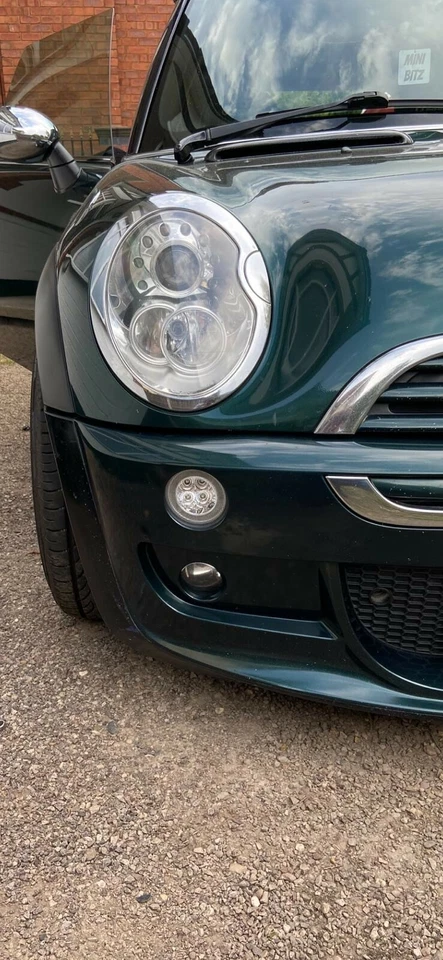 For Mini Cooper S Clear Lens Halo Side Indicator Lights JCW ONE GP R50–R53 01-08 - Image 3 of 4