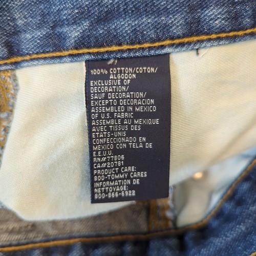 Tommy Hilfiger Vintage Baggy Carpenter dunkelblau Wide Leg Herren Jeans Gr. W29 L32 - Bild 9 von 17