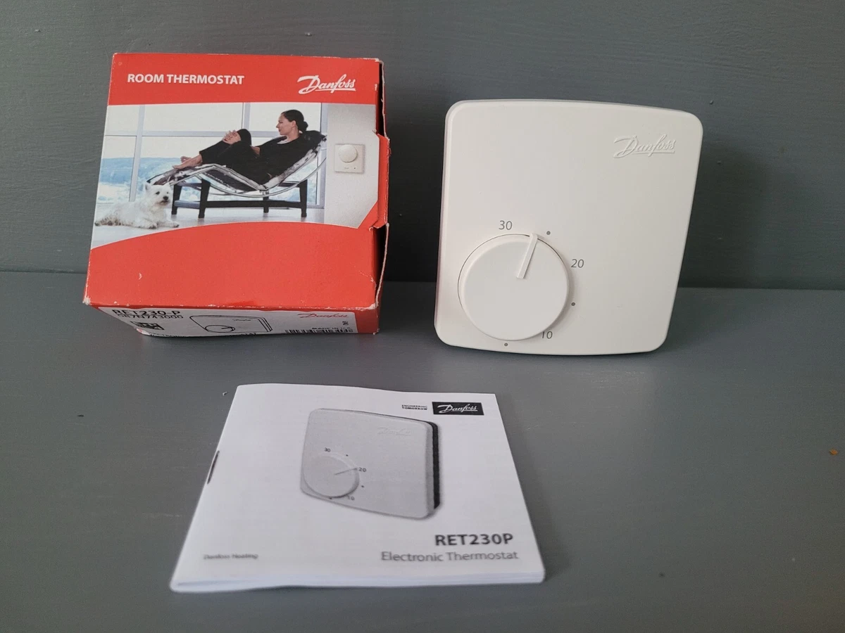 Danfoss RET230-P Room Thermostat Central Heating Temperature Control  AMAZING | eBay