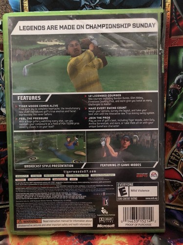 Tiger Woods PGA Tour 07 (Microsoft Xbox 360, 2006) - Picture 2 of 5