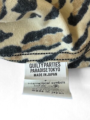 Wacko Maria Guilty Parties Leopard Camp Collar Shirt Size Small | eBay