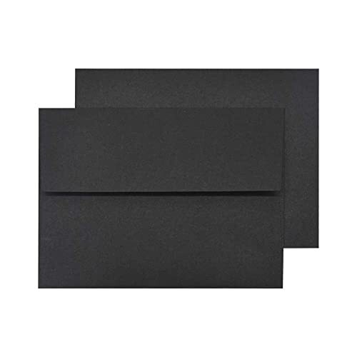 A7 Black Invitation 5x7 Envelopes - Self Seal Square FlapPerfect for ...