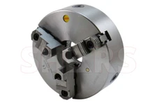 10" 3 Jaw Self Centering Plain Back Lathe Chuck Reversible TIR Certificate R[