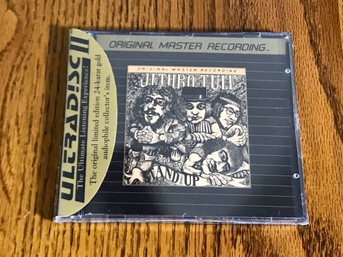 JETHRO TULL STAND UP MFSL 24 KARAT GOLD CD STILL SEALED WITH J 