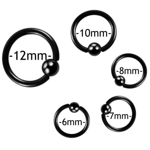 NASENPIERCING SEPTUM BCR KLEMMRING LIPPEN HELIX TRAGUS RING OHR INTIM PIERCING - Bild 4 von 6