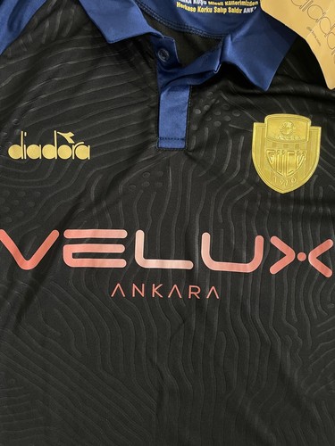 MKE Ankaragucu 2021/2022 4th BNWT XL FITS LARGE DIADORA OFFICIAL Football Shirt - Picture 3 of 6