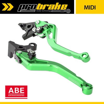 Bremshebel Kupplungshebel SET MIDI für Kawasaki KLX 650 C (93-95) LX650C