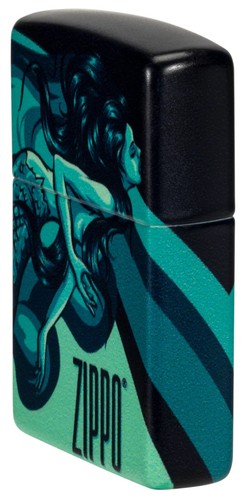 BRIQUET ZIPPO ESSENCE NEUF - SIRENE PREMIUM ( Original , Tempete , Collection ) - Photo 8 sur 10