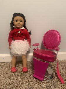 american girl doll salon chair