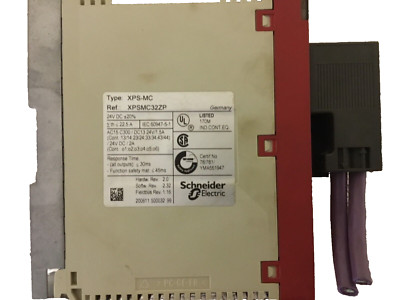 Schneider XPSMC32ZC XPS-MC Preventa Safety Controller 24VDC Rev 2.05/2.4
