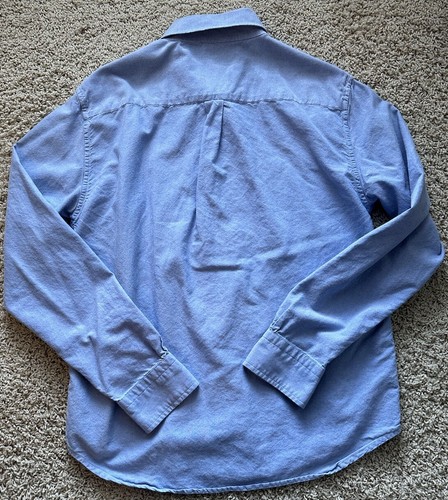 Men’s Frame Denim Light Blue Button Down Shirt Size L - Picture 2 of 5