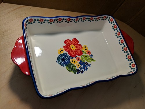 "Panadera rectangular de cerámica para mujer The Pioneer - 8"" x 11,5" - Imagen 2 de 4